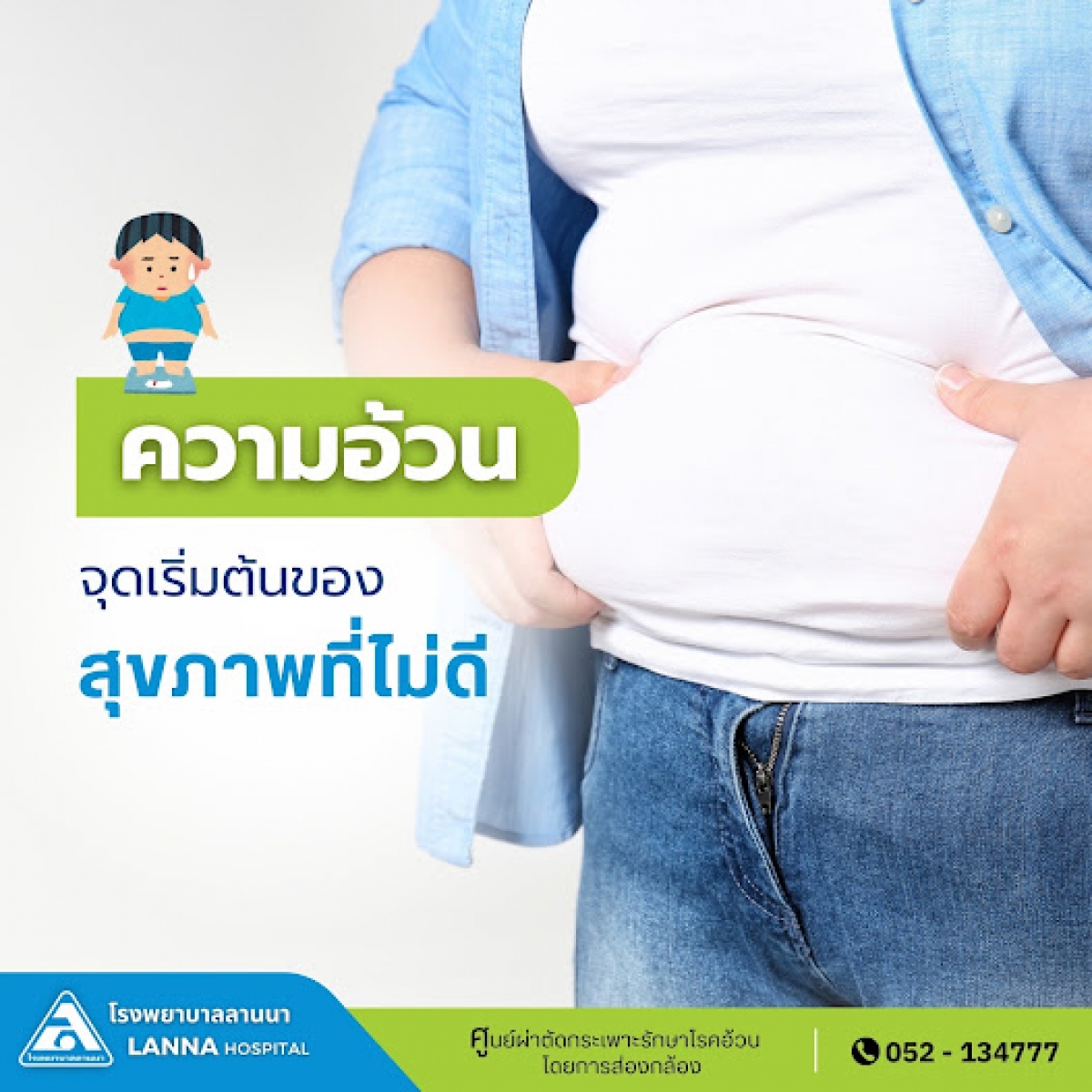 ความอ้วน จุดเริ่มต้นของสุขภาพที่ไม่ดี